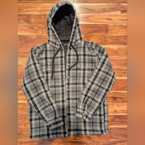 Prana Asgard hooded flannel